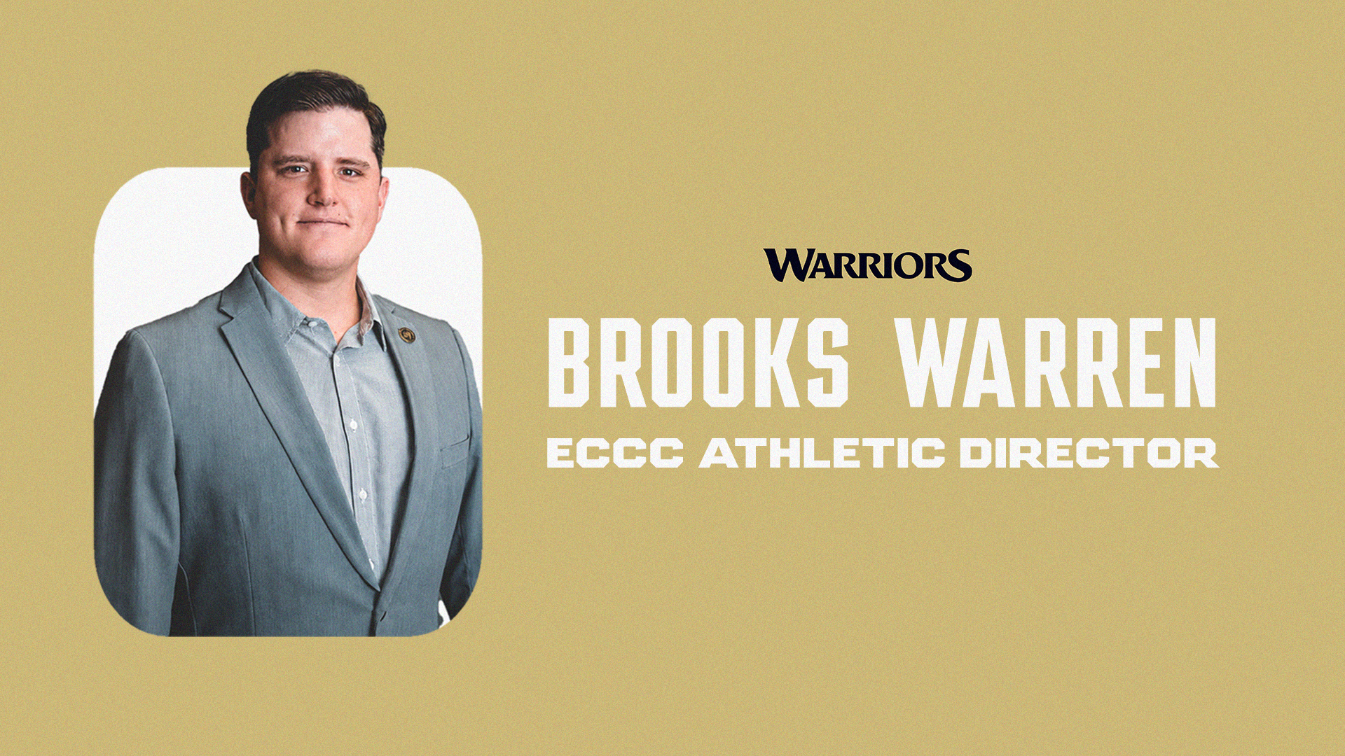 ECCC Promotes Brooks Warren to Director of Athletics