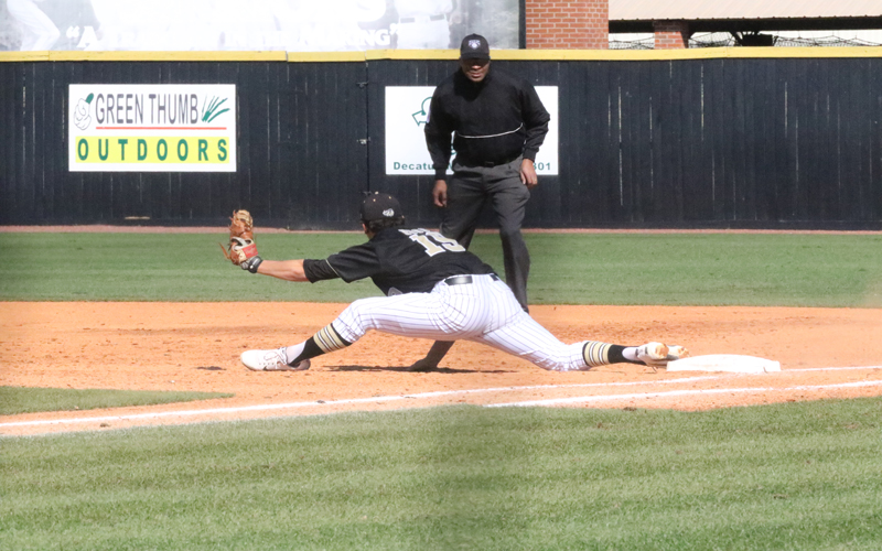 ECCC Baseball Falls Twice to Gulf Coast on the Road