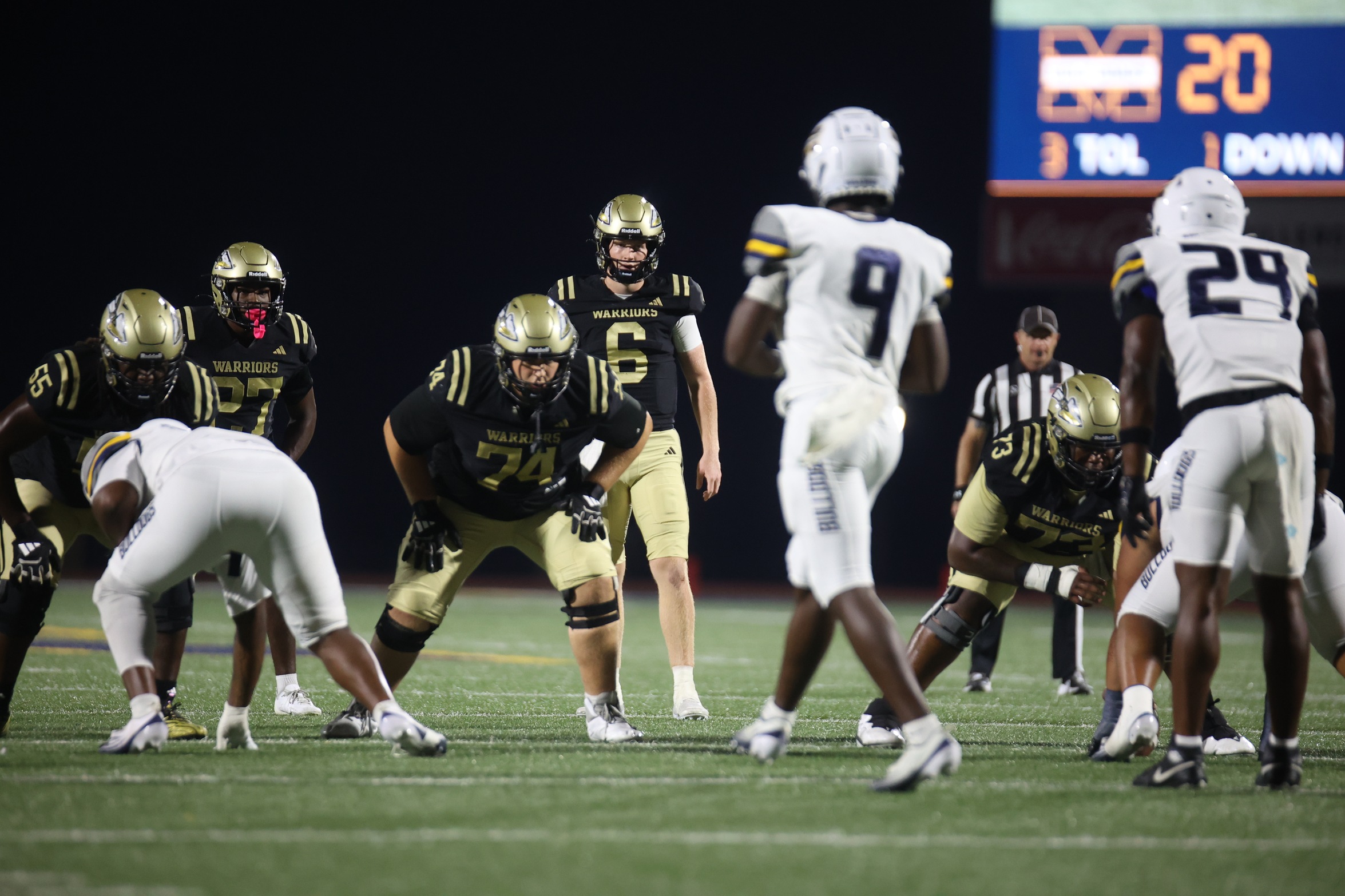 Warriors Fall on the Road to No. 4 Gulf Coast, 27&ndash;3