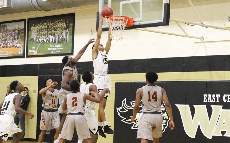 Pearl River Tops Warriors 77-65 in Brackeen-Wood