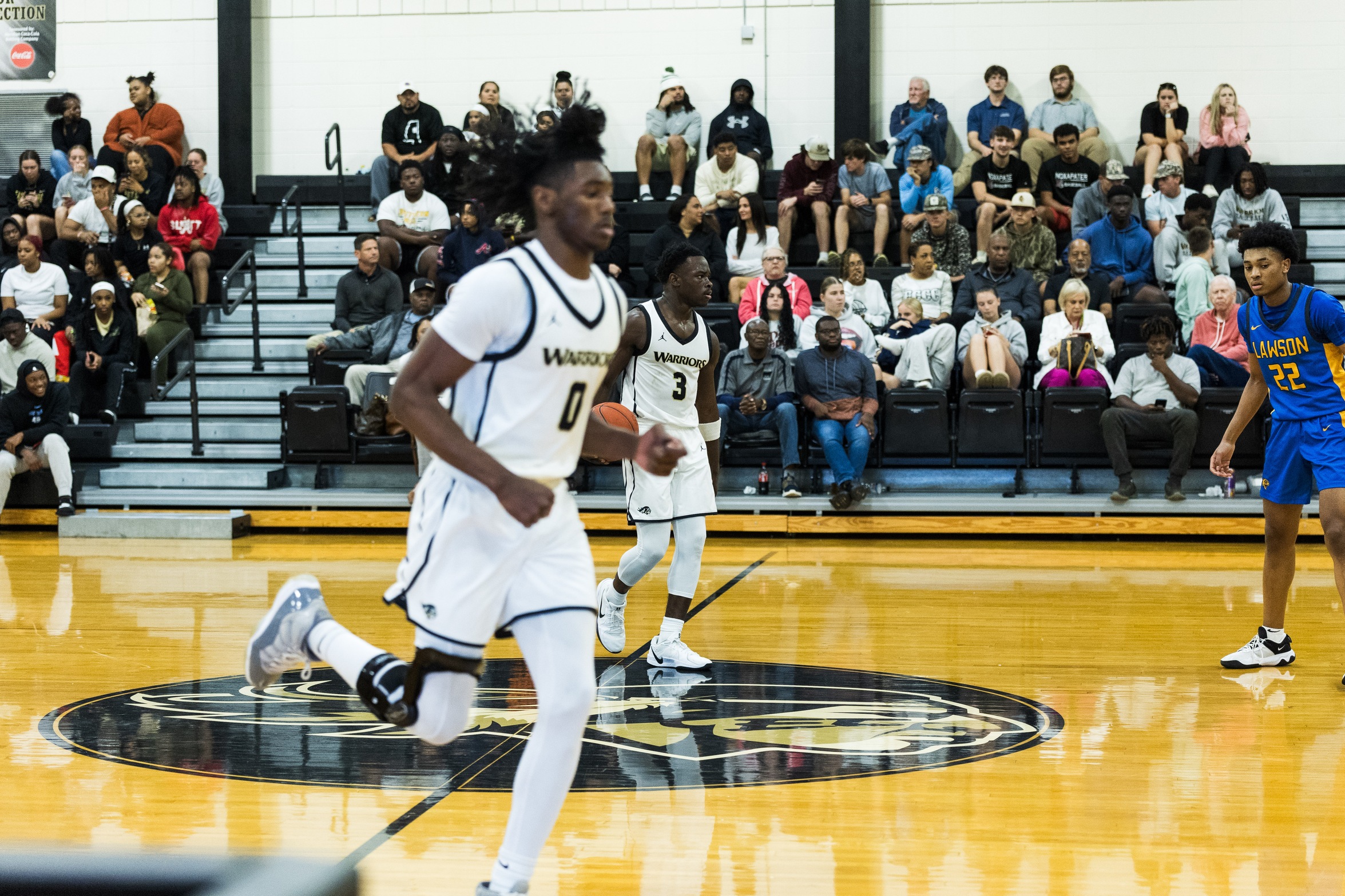 Rogers scores 22pts as the Warriors get a Nonconference Road Win