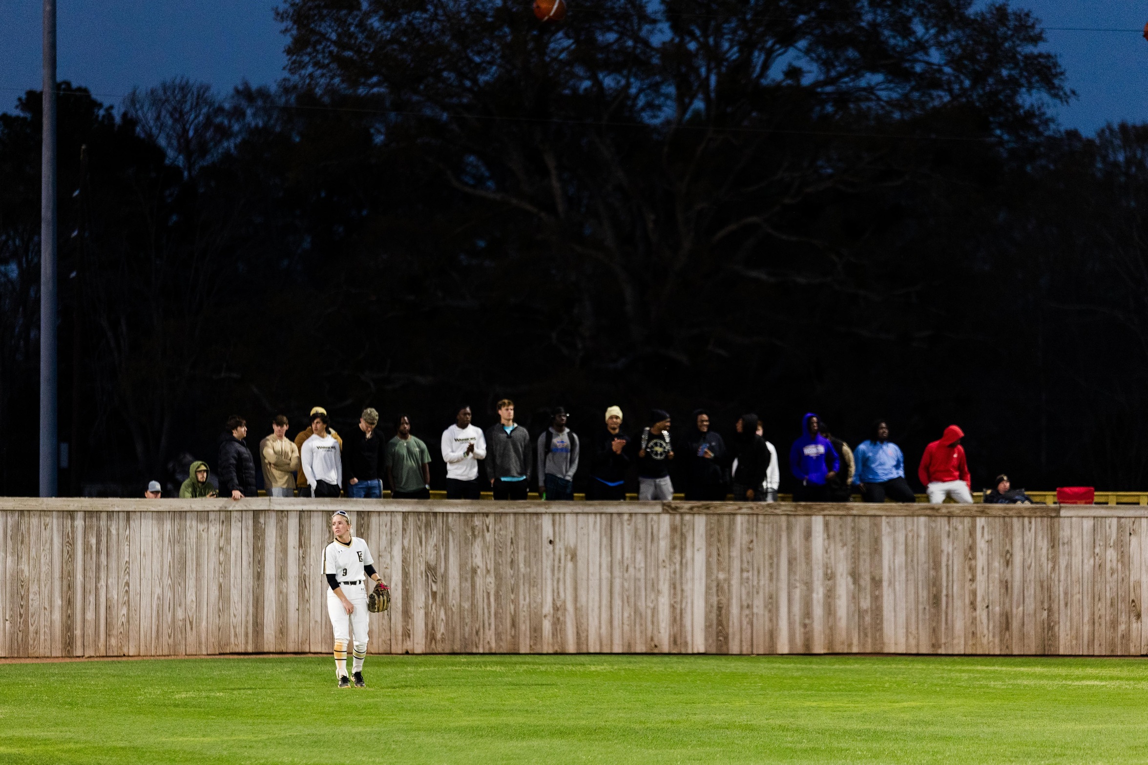The Lady Warriors split home doubleheader