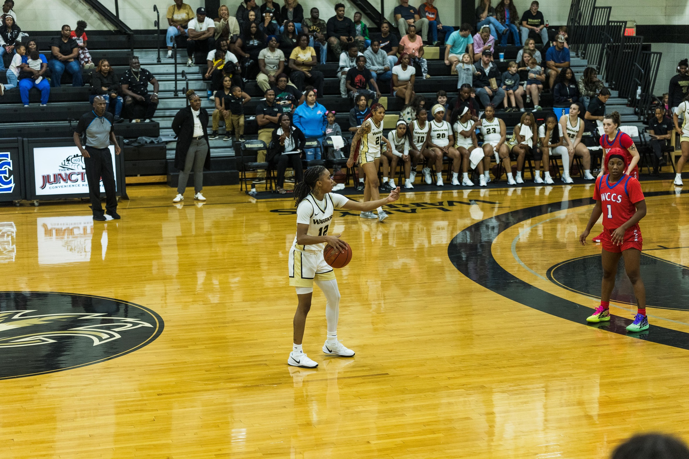 Lady Warriors earn first win of the Pringle Era on opening Night