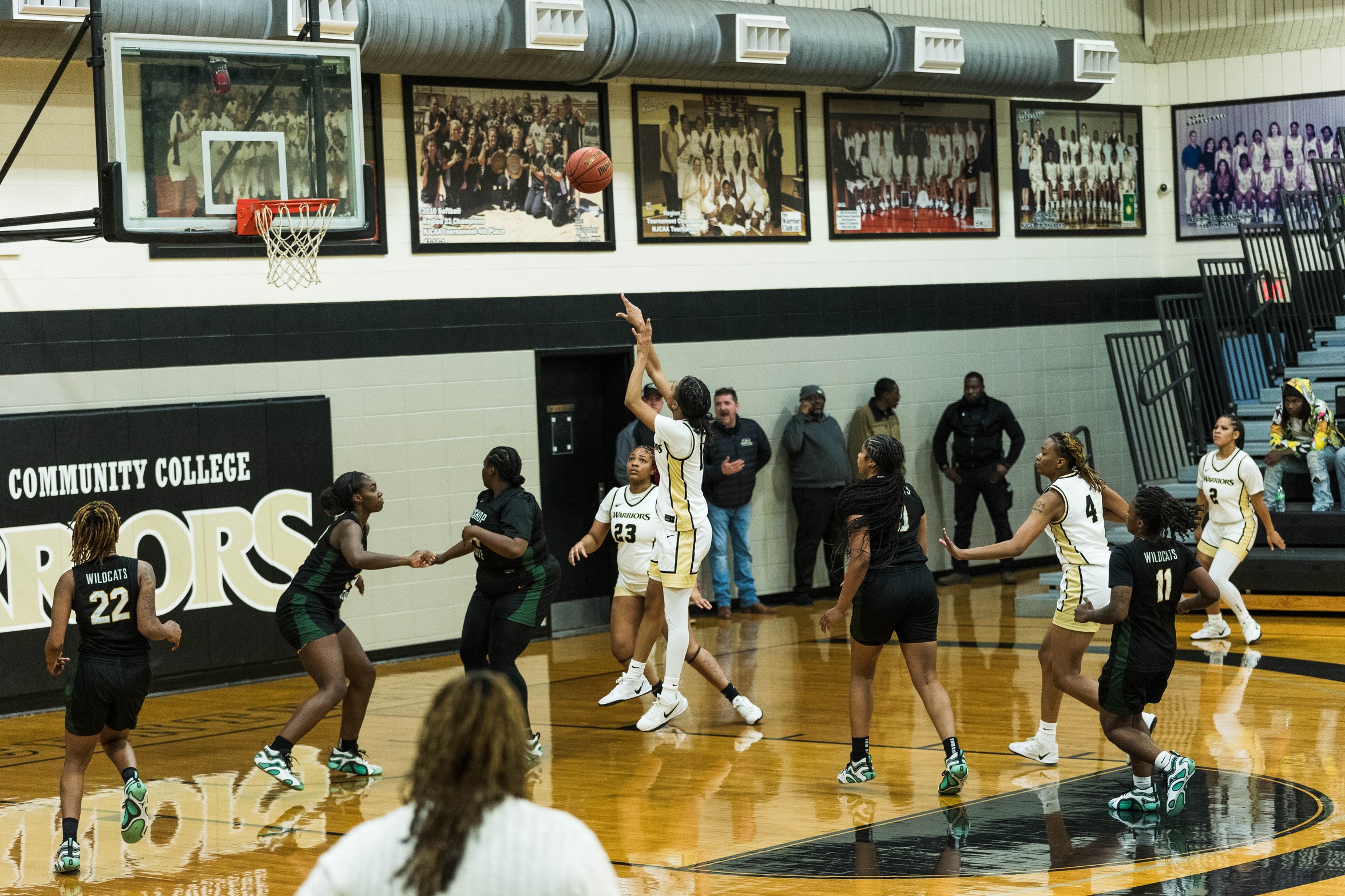 Lady Warriors fall in semester Opener