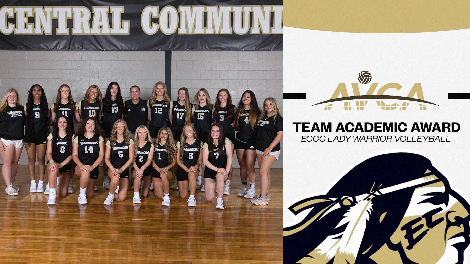 ECCC Volleyball Earns AVCA Team Academic Award in Inaugural Season